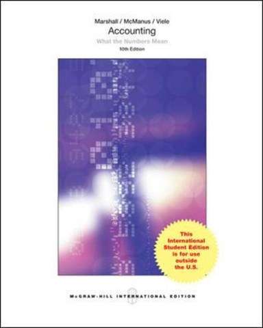 Accounting: What the Numbers Mean (Int'l Ed) - David H. Marshall
