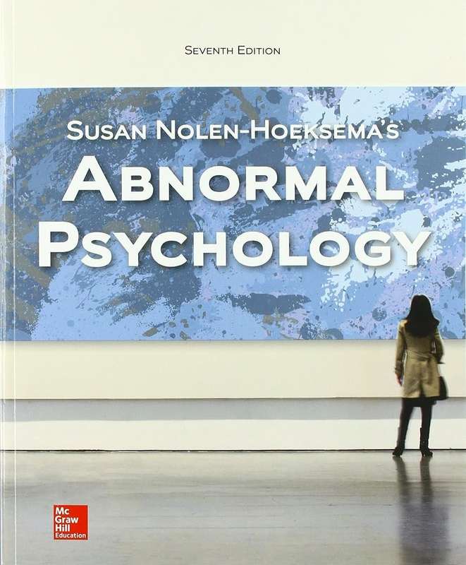 ABNORMAL PSYCHOLOGY 7ED 2H SECONDHAND - NOLEN-HOEKSEMA,S