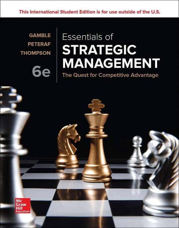 ESSENTIALS OF STRATEGIC MANAGEMENT 6ED - GAMBLE