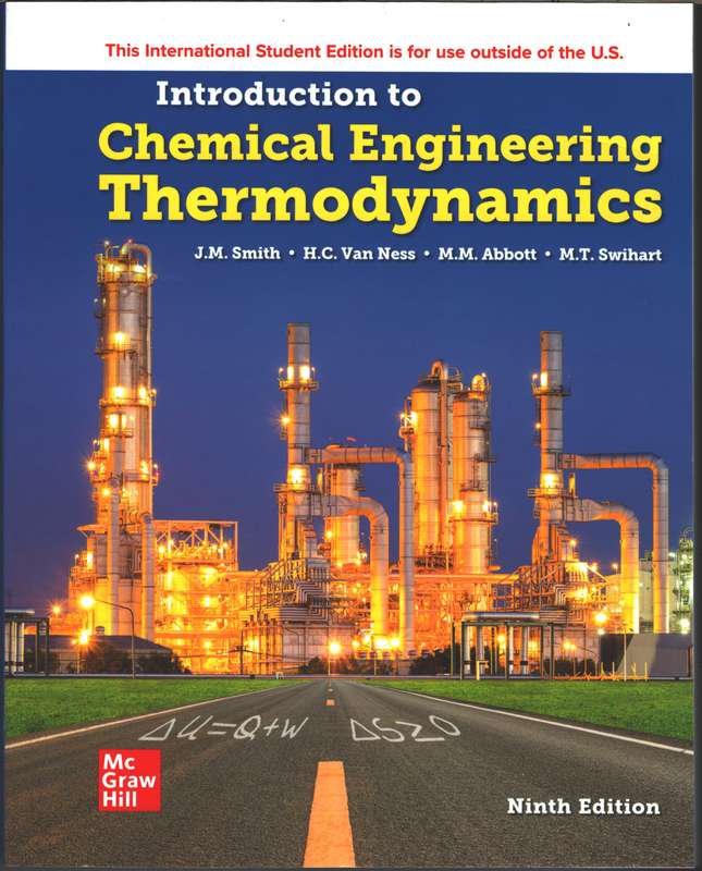INTRO TO CHEMICAL ENGIN THERMOD 9ED - SMITH,JM
