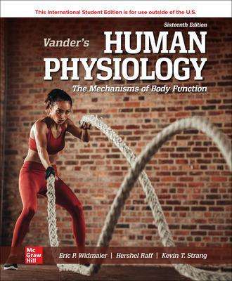 VANDERS HUMAN PHYSIOLOGY 16ED - WIDMAIER