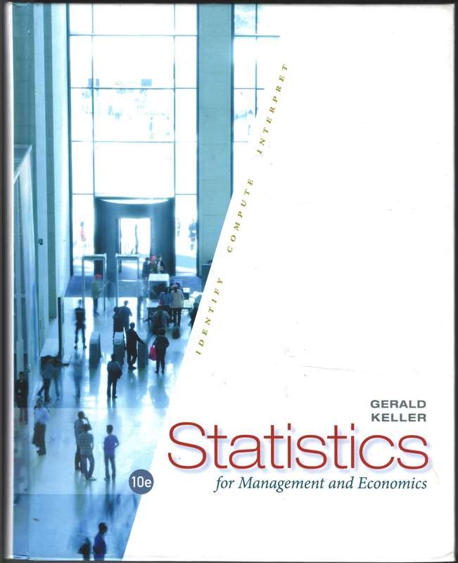 Statistics for Management and Economics - Gerald Keller
