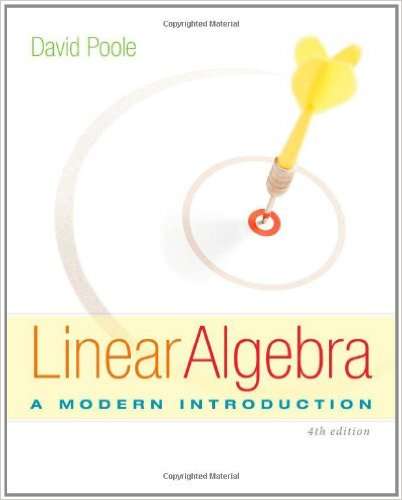 LINEAR ALGEBRA MODERN INTRO 4ED 2H SECONDHAND - POOLE