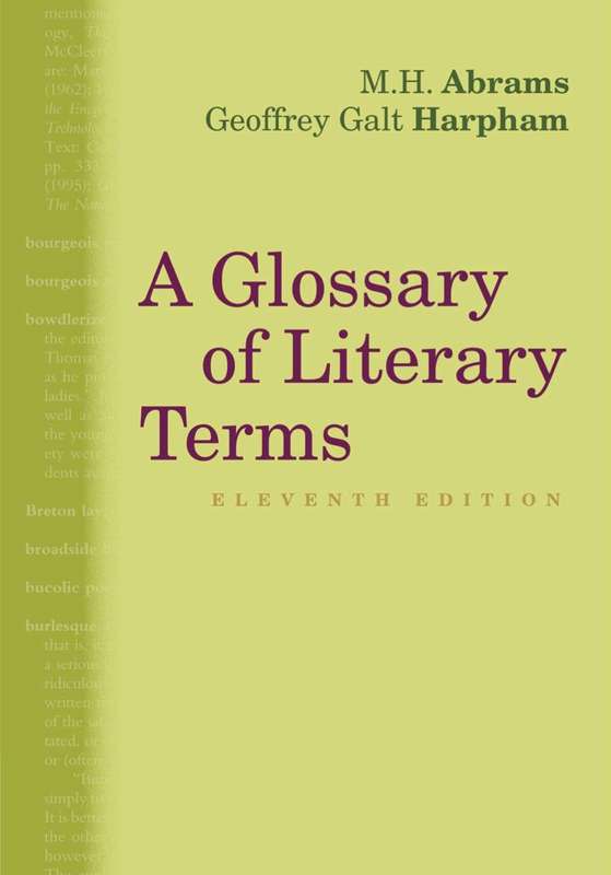 GLOSSARY OF LIT TERMS 11ED 2H SECONDHAND - ABRAMS,MH