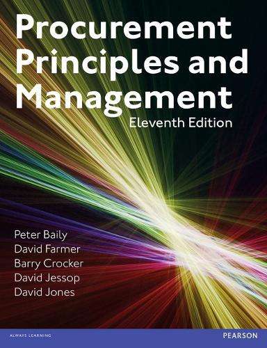 Procurement Principles & Management - Peter Baily