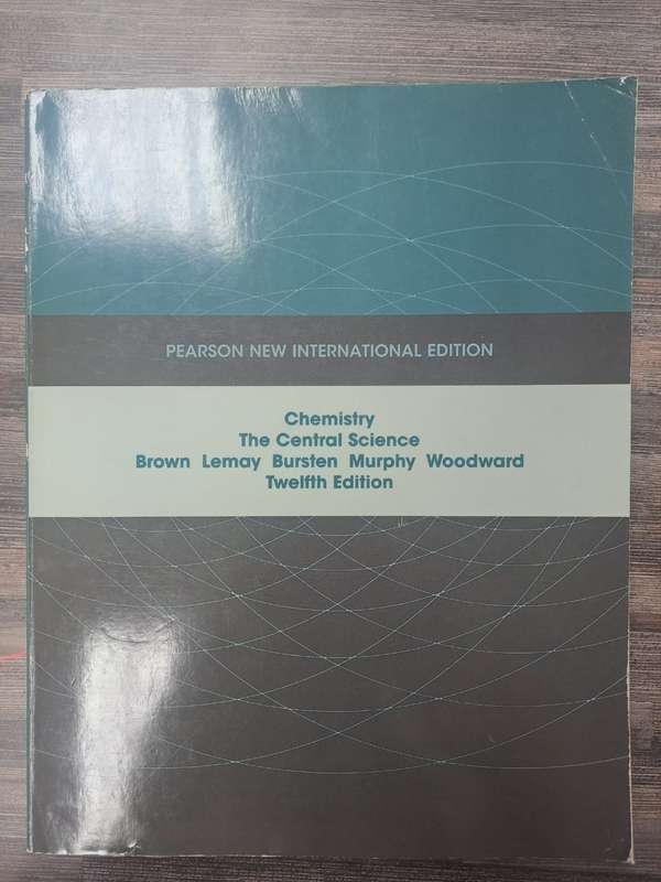 CHEMISTRY THE CENRTAL SCIENCE ZOOP SECONDHAND - BROWN