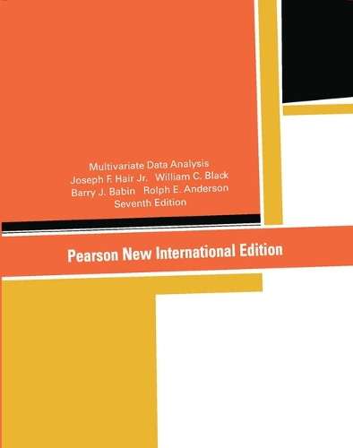 Multivariate Data Analysis: Pearson New International Edition - Joe F. Hair
