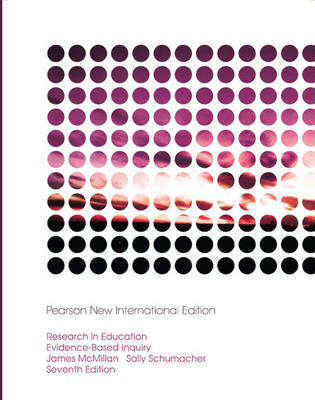 Research in Education: Pearson New International Edition - James H. McMillan