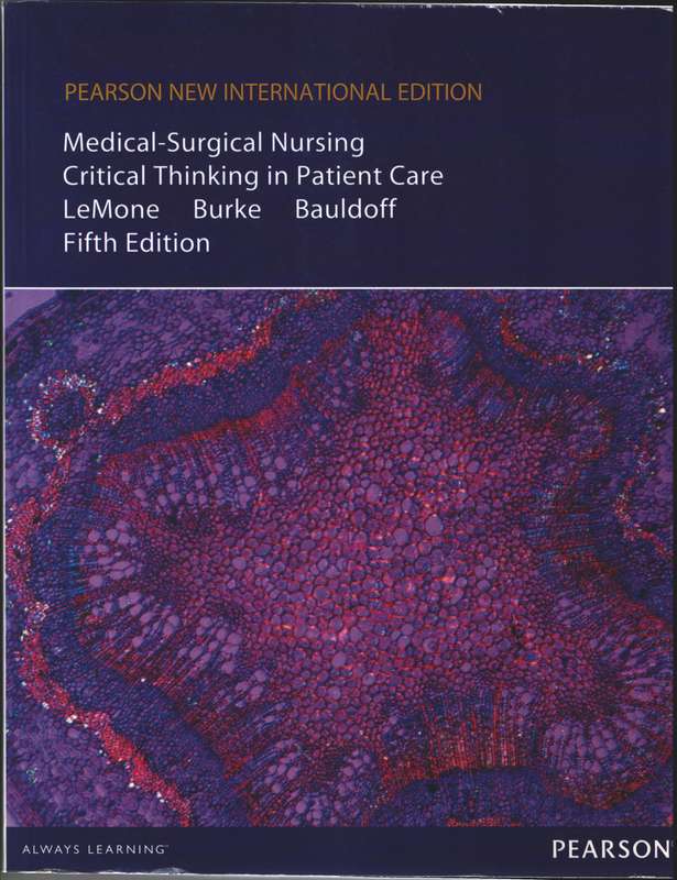 Medical-Surgical Nursing: Pearson New International Edition - Priscilla LeMone
