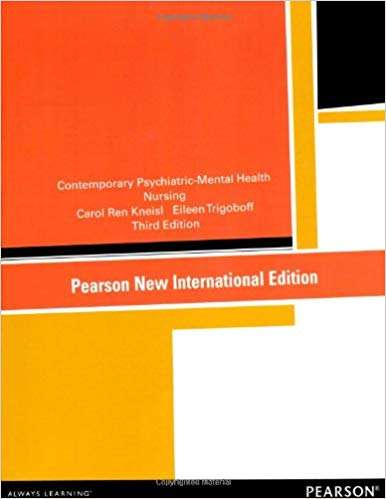 CONTEMPORARY PSYCHAITRIC MENTAL HEALTH SECONDHAND - KNIESEL