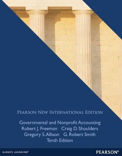 Governmental and Nonprofit Accounting: Pearson New International Edi - Robert J. Freeman