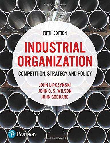 INDUSTRIAL ORGANIZATION 5ED SECONDHAND - LIPCZYNSKI,J