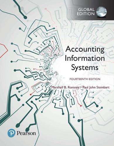 Accounting Information Systems Global Edition - Marshall B. Romney