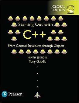 STARTING OUT WITH C++ FROM CONT STUC 9ED SECONDHAND - GADDIS,T