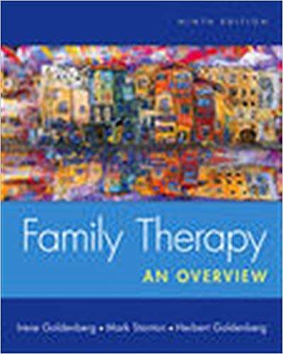 FAMILY THERAPY AN OVERVIEW 9ED 2H SECONDHAND - GOLDENBERG