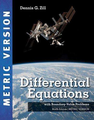 Differential Equations with Boundary-Value Problems International Me - Dennis G. Zill