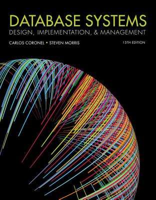 DATABASE SYSTEMS DESIGN 13ED 2H SECONDHAND - CORONEL,C