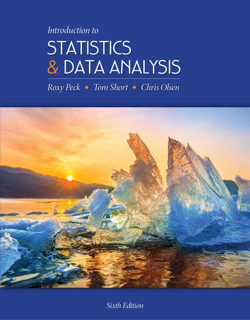 INTRO TO STATISTICS & DATA ANALYSIS 6E SECONDHAND - PECK,R