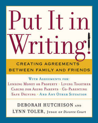 Put it in Writing! - Deborah Hutchison