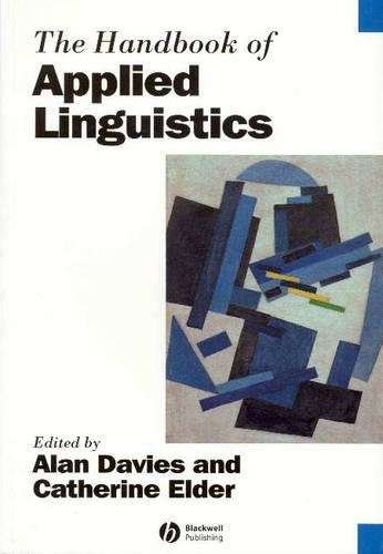 The Handbook of Applied Linguistics - DAVIES,A