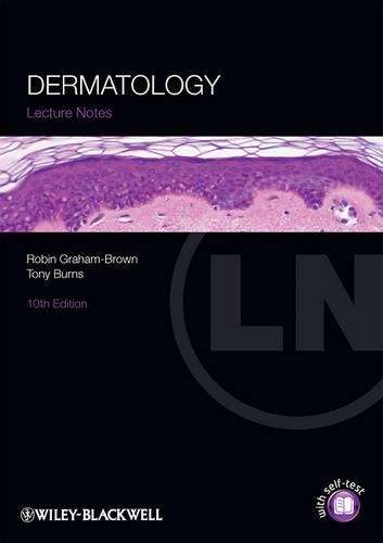 DERMATOLOGY LECTURE NOTES SECONDHAND - GRAHAM-BROWN