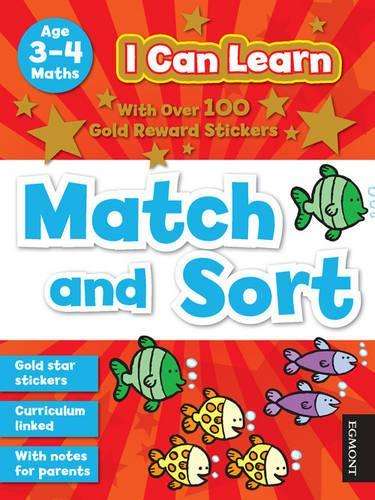 I Can Learn: Match and Sort: Age 3-4 - X