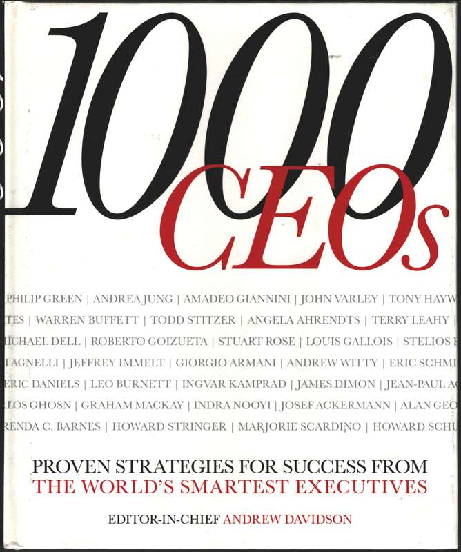 1000 CEOs - DAVIDSON,A