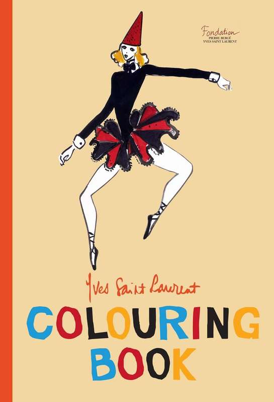 YVES SAINT LAURENT COLOURING BOOK - STLAURENT,Y