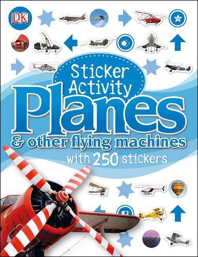 Sticker Activity Planes - DK