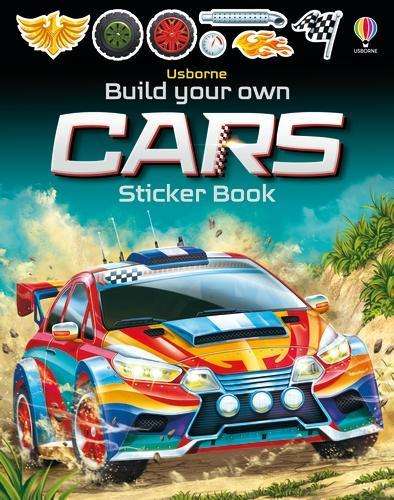 Build your own Cars Sticker book - Simon Tudhope