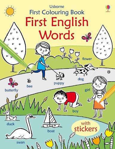 First Colouring Book First English - Kirsteen Robson