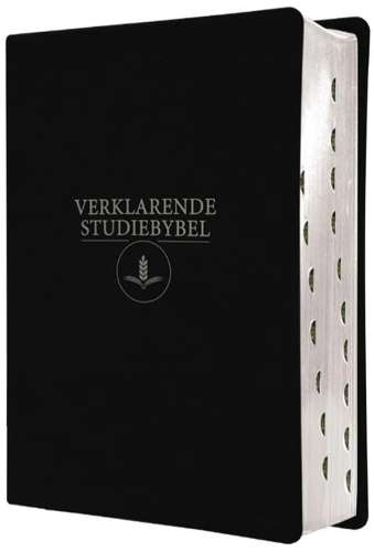 Afrikaanse (1933 / 1953) Verklarende Studiebybel Swart - X