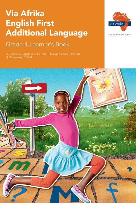 VIA AFRIKA ENG FAL GR4 LEARNER BOOK SECONDHAND - ENG-GR4