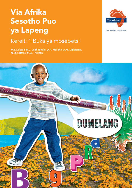 Via Afrika Sesotho puo ya lapeng: Gr 1: Workbook - M.T. Kokoali