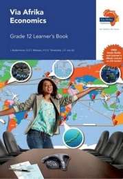 Via Afrika economics CAPS: Gr 12: Learner's book - I. Badenhorst