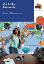 Via Afrika ekonomie CAPS: Gr 12: Leerdersboek - I. Badenhorst