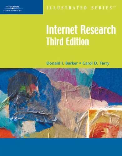 Internet Research-Illustrated Third Edition - Donald I. Barker