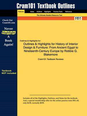 Outlines & Highlights for History of Interior Design & Furniture - Cram101 Textbook Reviews