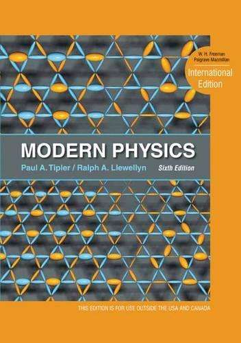 Modern Physics International Edition - Paul A. Tipler