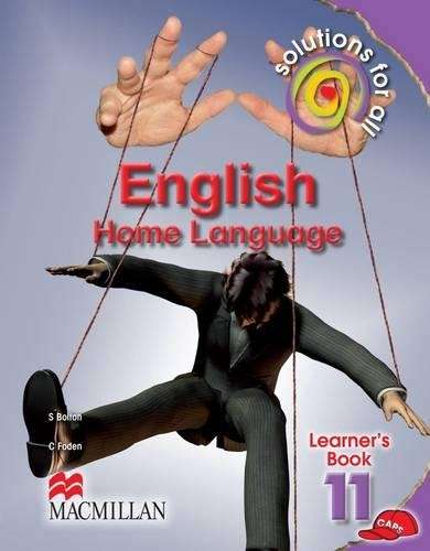 Solutions for all English: Gr 11: Learner's book - ENG-GR11