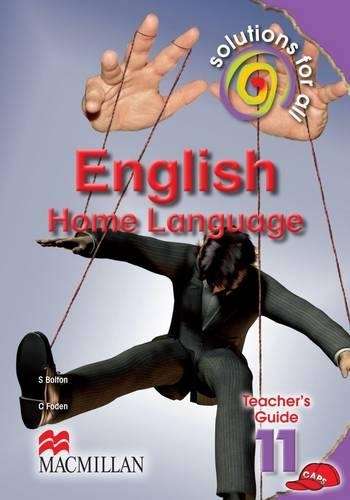 Solutions for all English: Gr 11: Teacher's guide - ENG-GR11