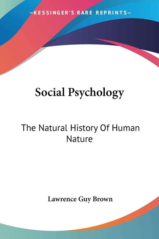 Social Psychology - Lawrence Guy Brown