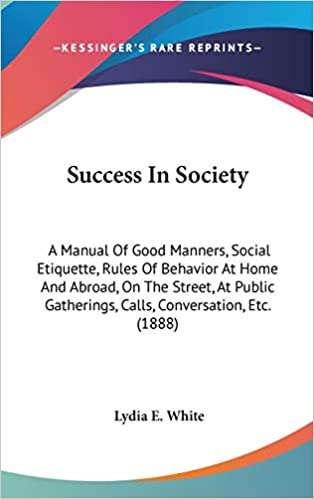 SUCCESS IN SOCIETY - WHITE,L