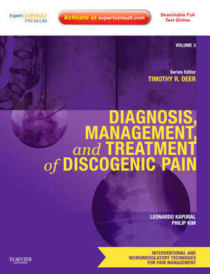 Diagnosis Management and Treatment of Discogenic Pain - Leonardo Kapural