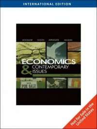 Economics and Contemporary Issues - Ronald Moomaw