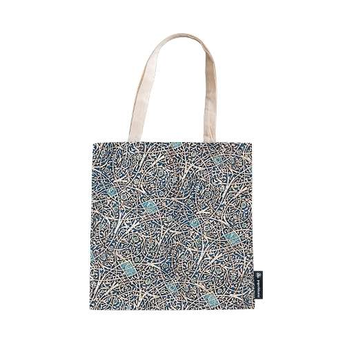 Granada Turquoise (Moorish Mosaic) Canvas Bag - Paperblanks