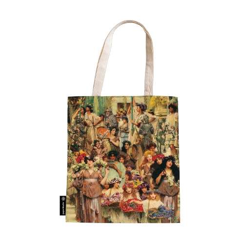 Spring (Lawrence Alma-Tadema) Canvas Bag - Paperblanks