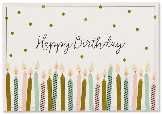 Happy Birthday Note Cards - PAUPER,P