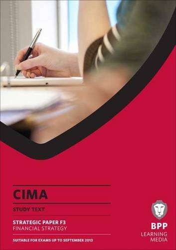 CIMA - Financial Strategy - BPP Learning Media