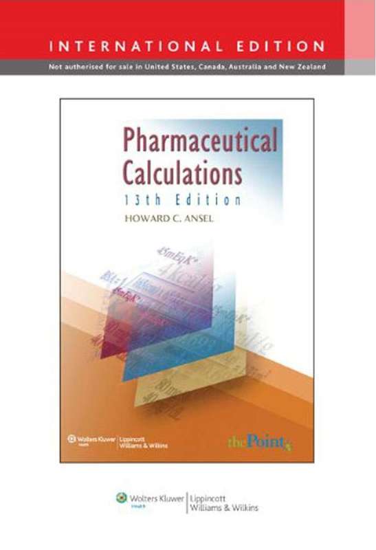 Pharmaceutical Calculations - ANSEL